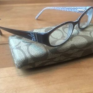 Coach dragonfly glasses